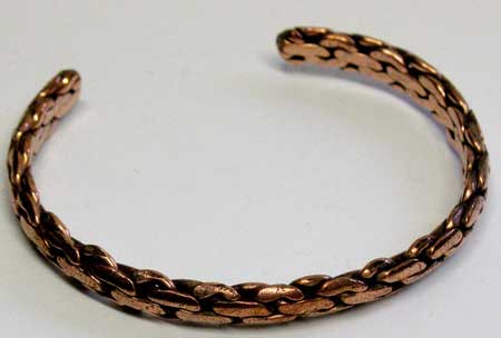 Copper Cuff bracelet - Click Image to Close