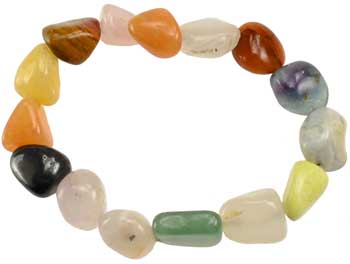 Mixed Stones bracelet - Click Image to Close
