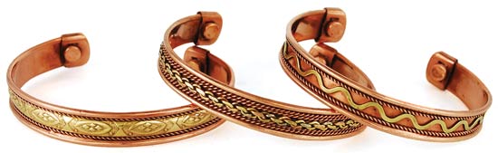 Copper Magnetic Cuff (varied) - Click Image to Close
