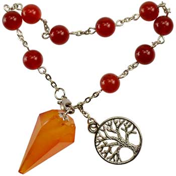 Carnelian pendulum bracelet - Click Image to Close
