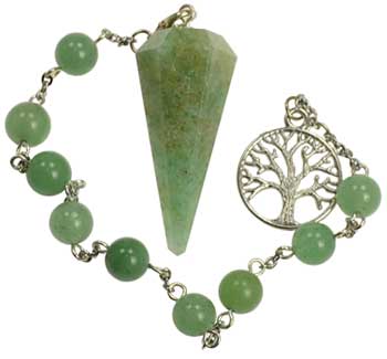 Green Aventurine pendulum bracelet - Click Image to Close