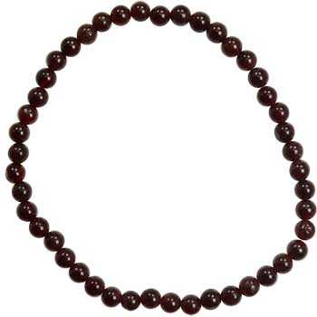 4mm Garnet stretch - Click Image to Close