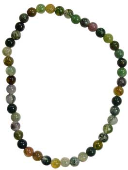 4mm Indian Agate stretch - Click Image to Close