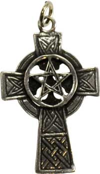 Celtic Cross Pentagram - Click Image to Close