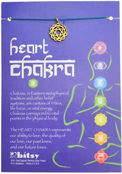 Heart chakra gold