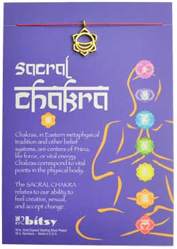 Sacral chakra gold