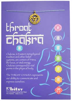 Throat chakra gold