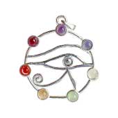 Horus Eye chakra pendant