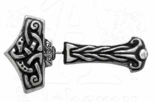 Thunderstick earring - Click Image to Close