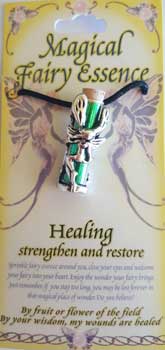 Healing fairy essence pendant