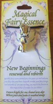 New Beginnings fairy essence pendant - Click Image to Close