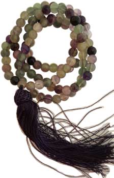 Rainbow Fluorite japmala