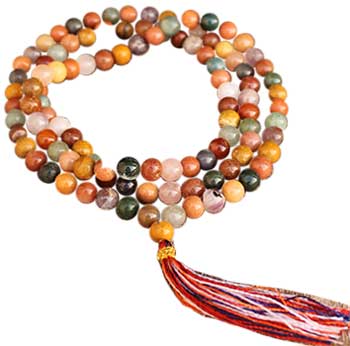 Assorted Stones japmala - Click Image to Close