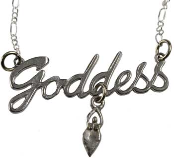 Goddess necklace - Click Image to Close