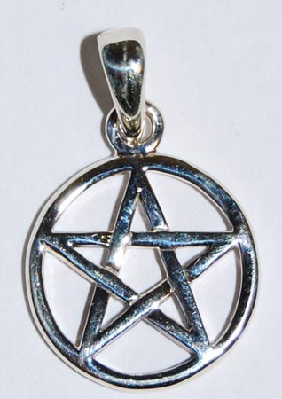 Small Silver Pentagram