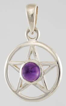 Small Amethyst Pentagram