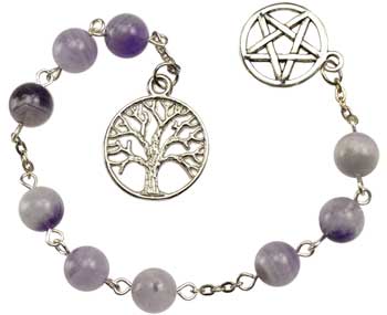 Amethyst prayer beads