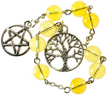 Citrine prayer beads - Click Image to Close