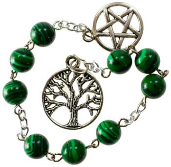 Malachite prayer beads - Click Image to Close