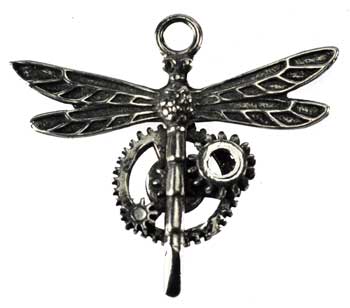 Steampunk Dragonfly - Click Image to Close