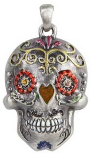 Day Of The Dead Skull - Click Image to Close