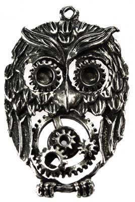 Steampunk Owl - Click Image to Close