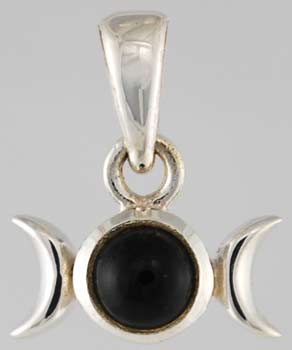 Triple Goddess Black Onyx - Click Image to Close