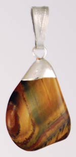 Tiger Eye tumbled - Click Image to Close