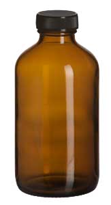 16oz Amber with Cap - Click Image to Close