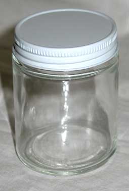 1oz Clear Glass Jar (c) - Click Image to Close