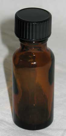 .5oz Amber Glass Bottle - Click Image to Close