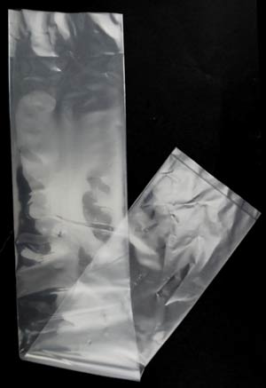 Open End Bags 3" x 16" 100/pkg - Click Image to Close