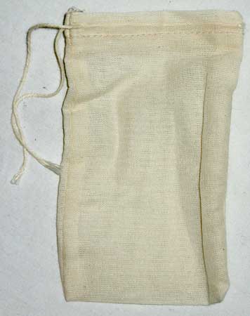 12pk Cotton Tea Bags 3"x5" - Click Image to Close