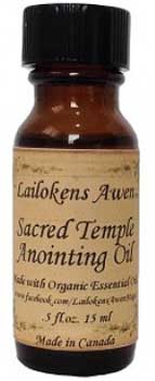 15ml Sacred Temple Lailokens Awen oil - Click Image to Close
