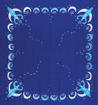 Goddess cloth blue - Click Image to Close