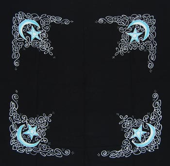 Celtic Moon cloth 36" x 36" - Click Image to Close