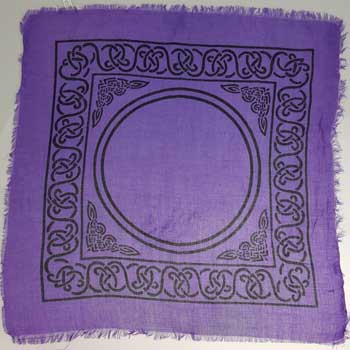 Celtic altar or tarot cloth - Click Image to Close