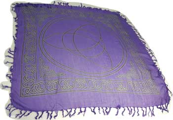 Large Pentagram altar cloth - Click Image to Close