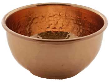 2" copper Offering Bowl - Click Image to Close