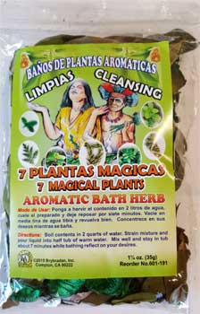 7 Magical Plants bath herb - Click Image to Close