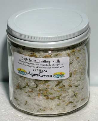 5 oz Healing bath salts - Click Image to Close