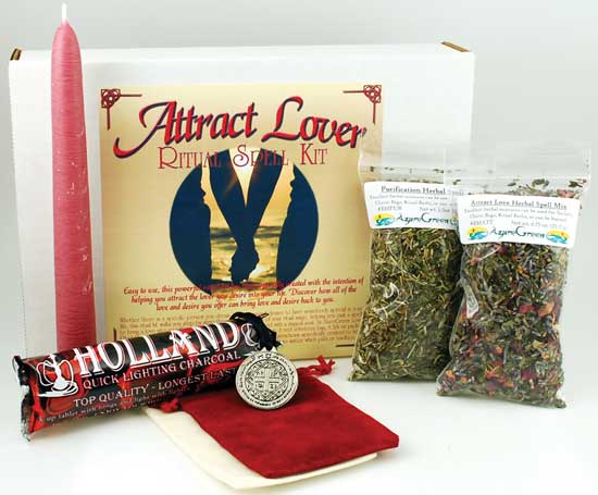 Attract Lover Boxed ritual kit - Click Image to Close