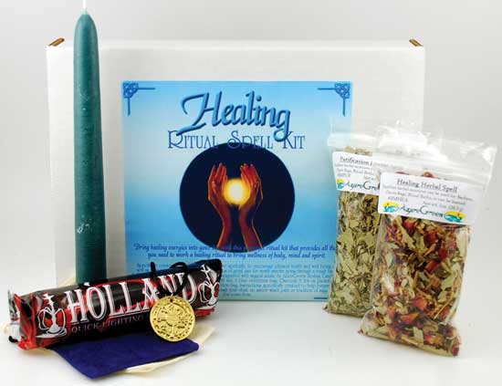 Healing Boxed ritual kit - Click Image to Close