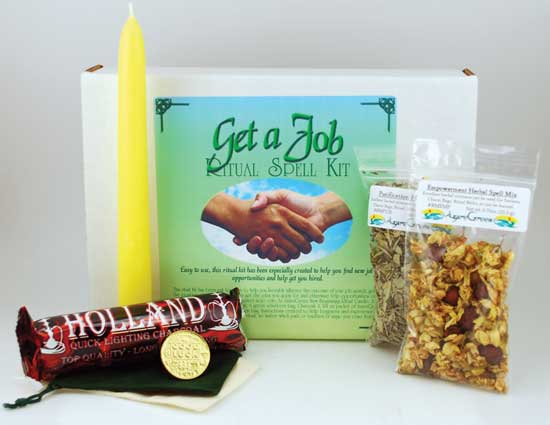 Get A Job Boxed ritual kit - Click Image to Close