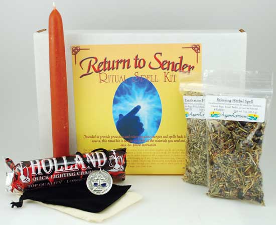 Return To Sender Boxed ritual kit - Click Image to Close