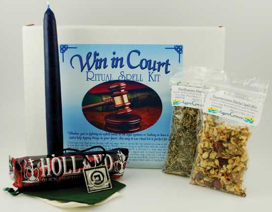 Win in Court Boxed ritual kit - Click Image to Close