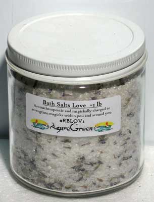 5 oz Love bath salts - Click Image to Close