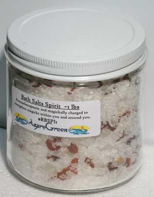 5 oz Spirit bath salts - Click Image to Close