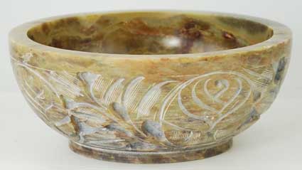 Soapstone Scrying & Smudge Bowl - Click Image to Close