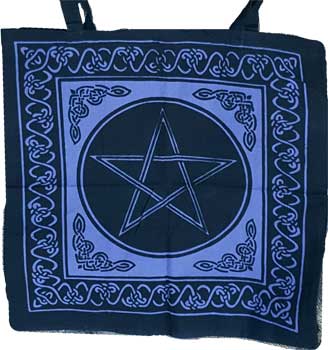 18" x 18" Pentagram tote bag - Click Image to Close